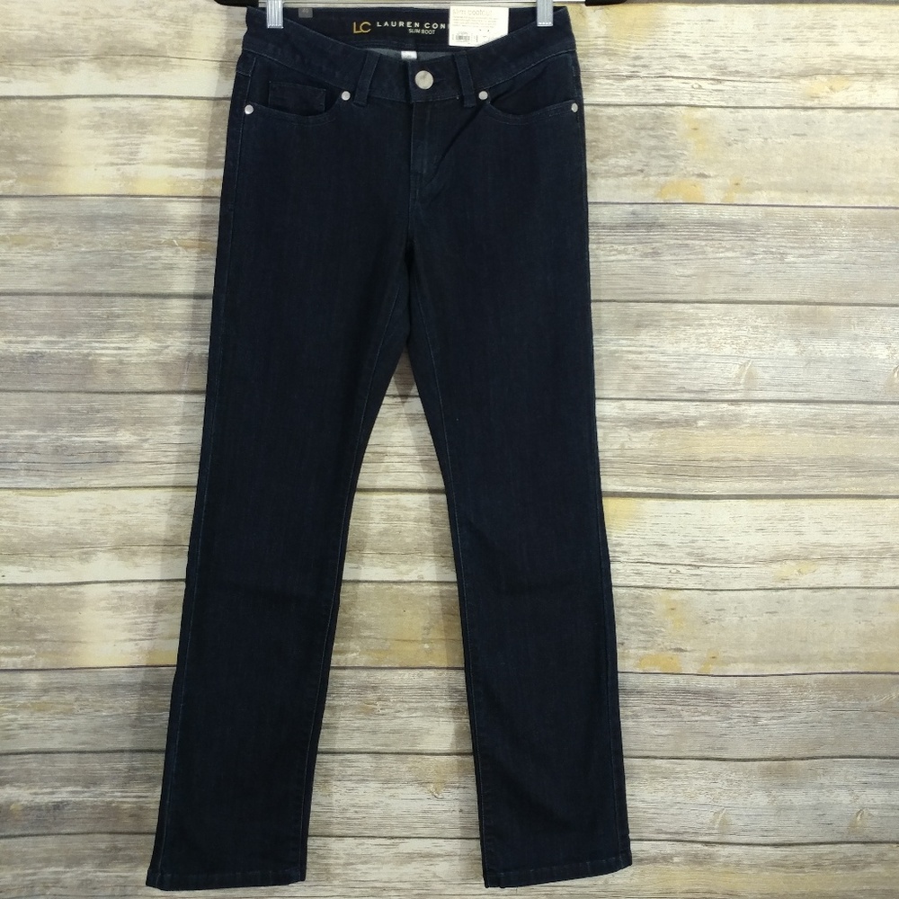LC Lauren‎ Conrad Slim Boot cut Jeans Dark Wash